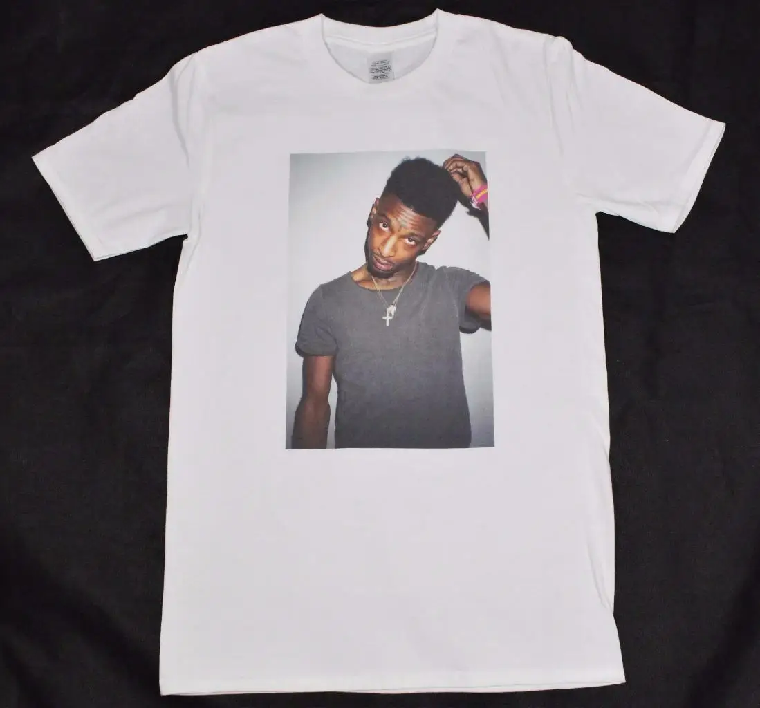 21 Savage белая футболка S-Xxxl Issa Lil uzi VERT Post Malone рэп хип-хоп 2019 новые футболки из 100%
