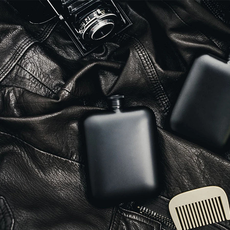 BIUBIUTUA Pocket 6 унций фляжка с бесплатной воронкой из нержавеющей стали герметичные фляжки для алкоголя виски подарок для мужчин