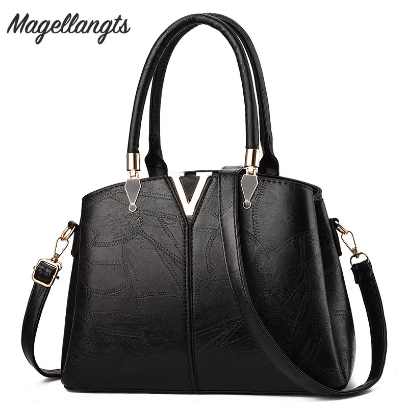 Новые европейские и американские модные сумки вместительные женские