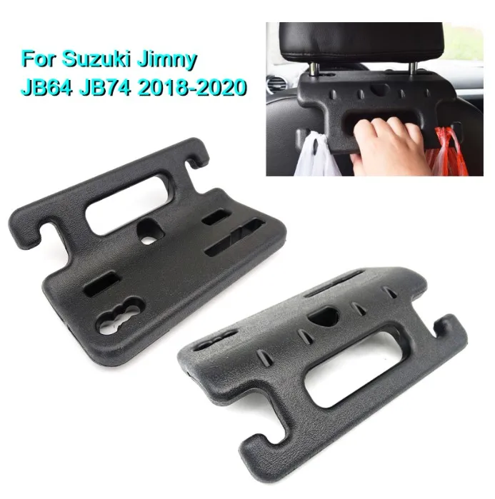 

For Suzuki Jimny JB64 JB74 2018-2020 High Quality Car Seat Back Hook Headrest Hook Car Portable Storage Holder