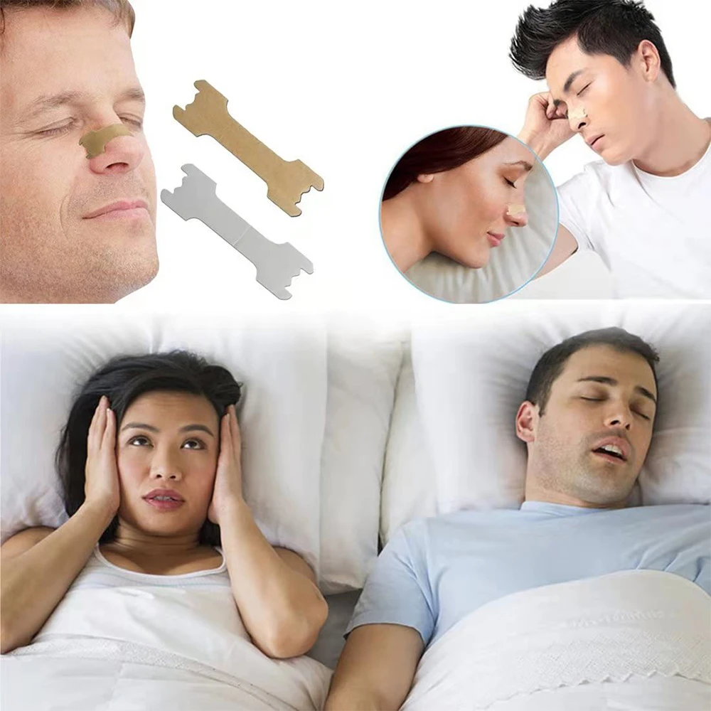 50 шт. полоски на нос для дыхания Antisnoring Стоп храпа анти храп мужские и женские