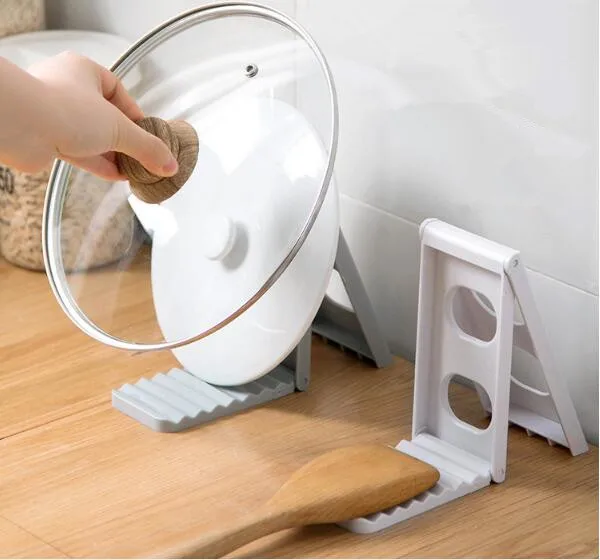 Настенная полка для крышки кухонной плиты вилки ложки лопатки пластиковая