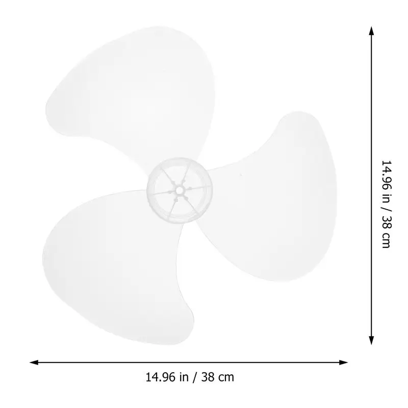 

2Pcs Fan Blades Replacement Parts For Table Or Standing Pedestal Fans