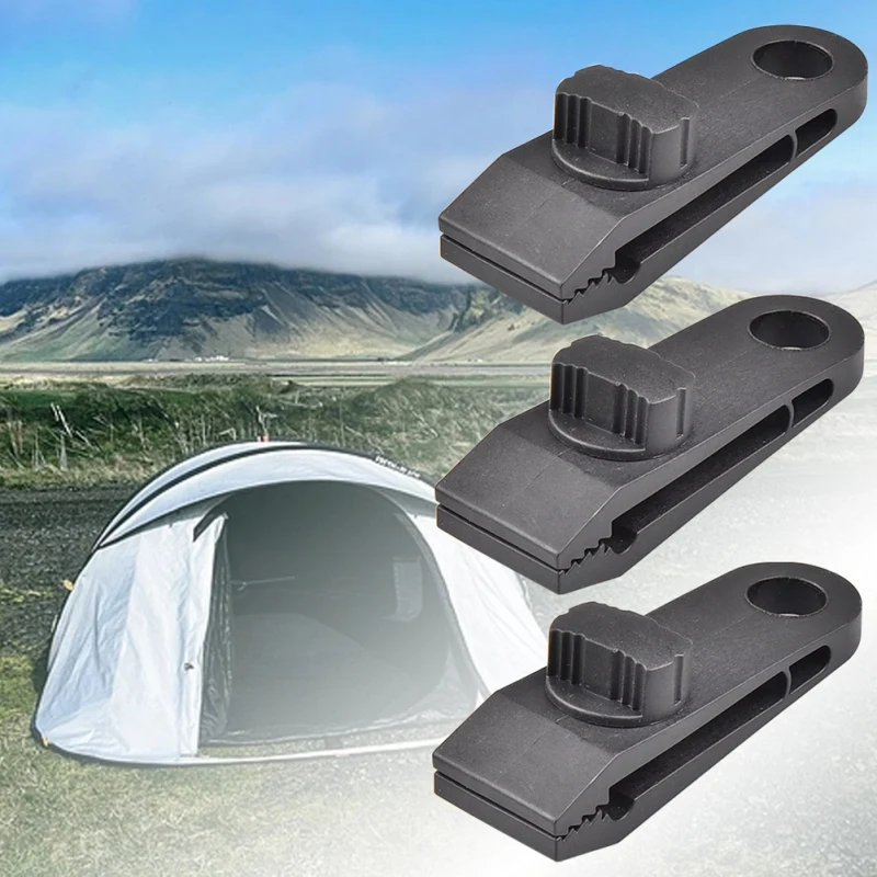 

Tarp Clips Heavy Duty Lock Grip Tarp Clamps Awning Cord Clip Pool Tent Fasteners Heavy Duty Clips Holder Gust Guard