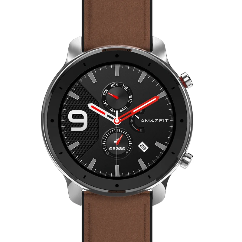 Amazfit GTR 47 мм Smartwatch 5ATM водонепроницаемый retina grade AMOLED дисплей умные спортивные часы 24
