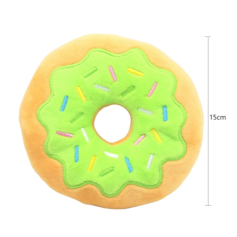 Мягкие мягкие игрушки для собак плюшевые гамбургеров в форме картофеля фри