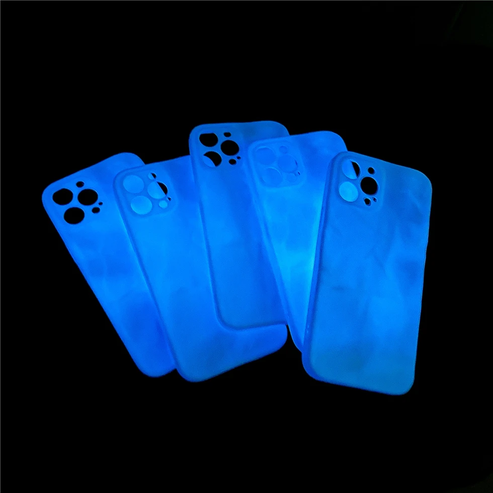 Роскошный милый 3D чехол светящийся простой белый для телефона iPhone 11 12 13 Pro XS Max XR X 7