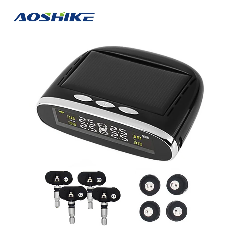 AOSHIKE TPMS датчик манометр для давления в шинах Автомобильная сигнализация на