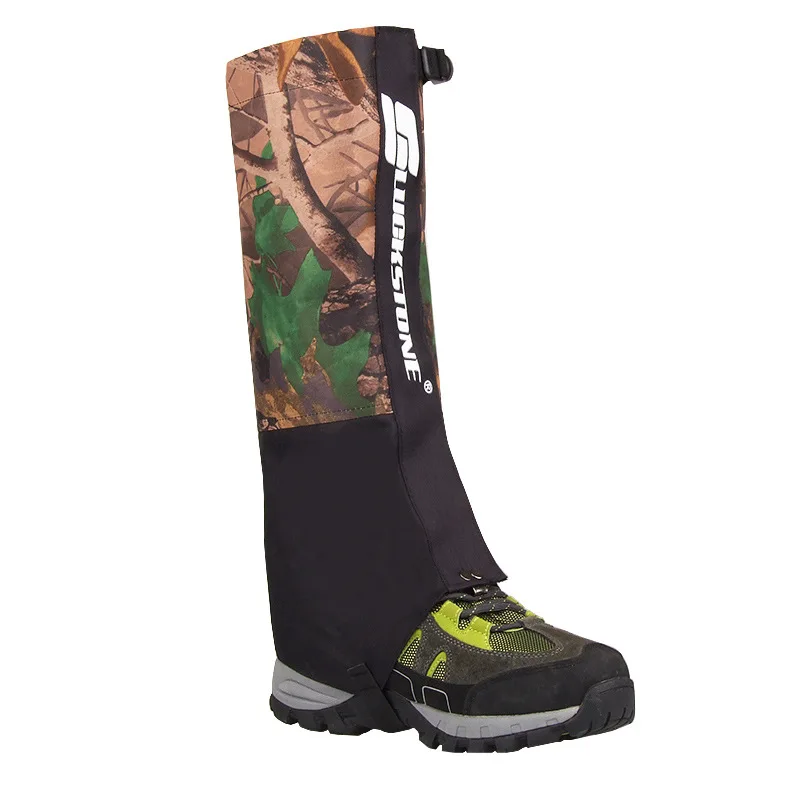 

A pair Outdoor Hunting 3D Waterproof Snow Skiing Legging Gaiter Leg Protection Guard Sandproof Foot Cover for Snow mountain road