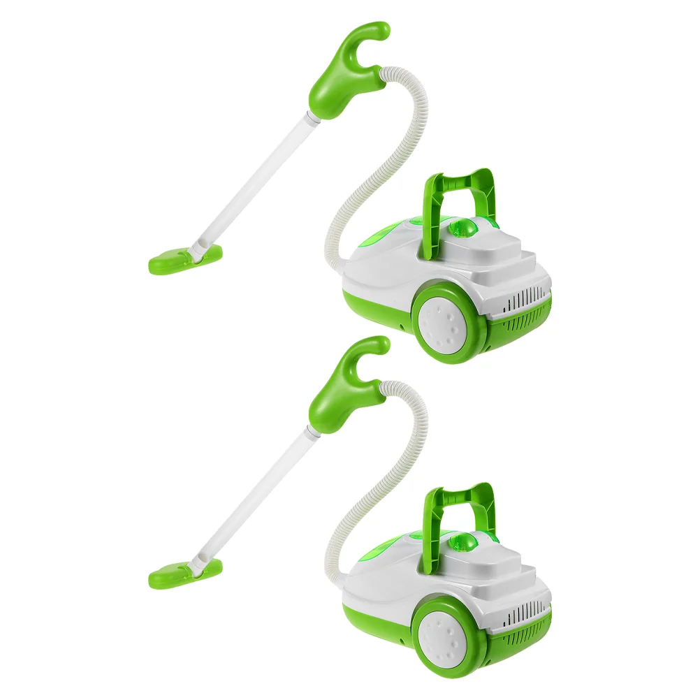 

2pcs Home Appliance Prop Playthings Kids Educational Vacuum Cleaner Toys