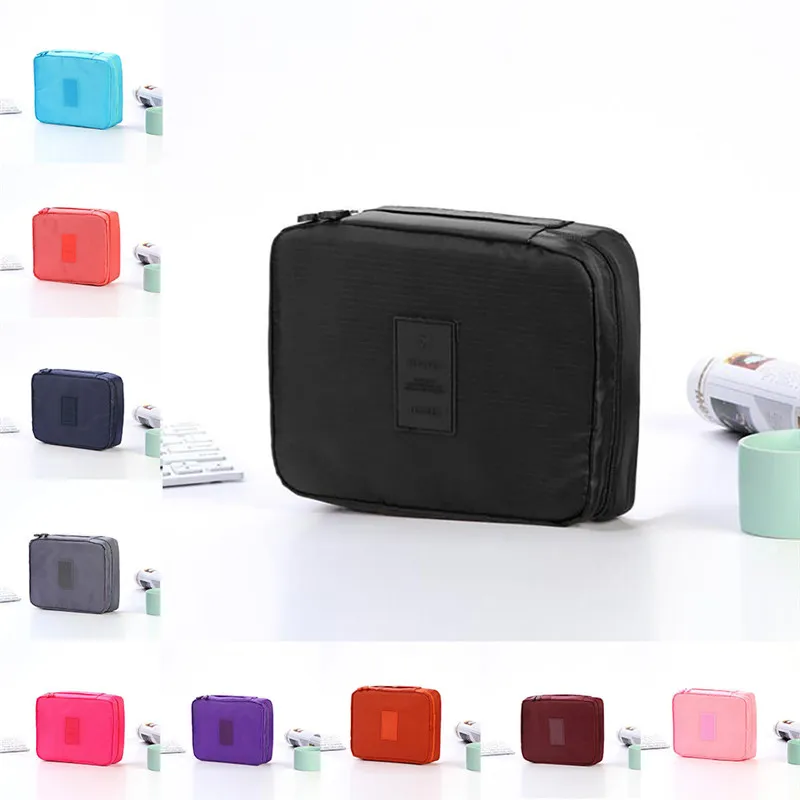Multi-function Travel Portable Makeup Toiletry Wash Case Organizer Pouch Storage Hanging Bag Cosmetic Bag@D | Дом и сад