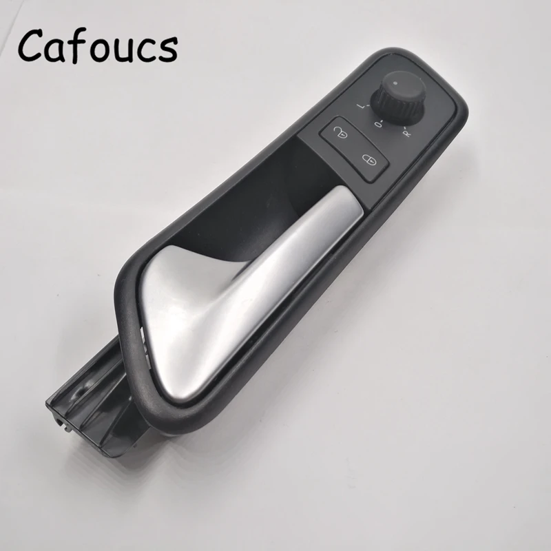 Cafoucs Автомобильная внутренняя дверная ручка с защитным замком для двери и