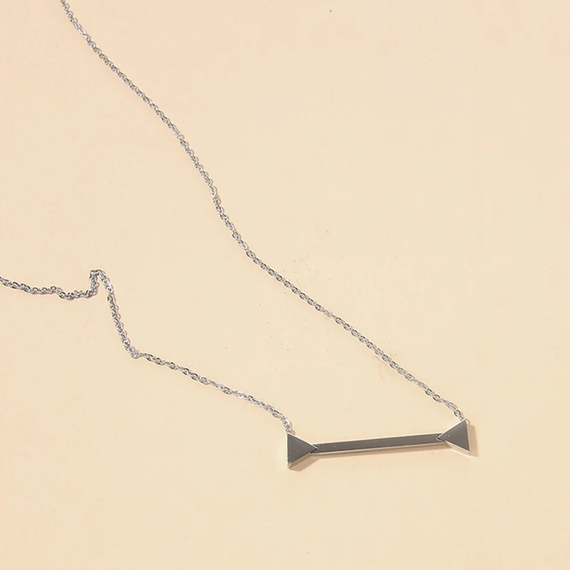 

2021 New Jewelry Personality Word Pendant Necklace Fashion Wild Clavicle Chain Stainless Steel