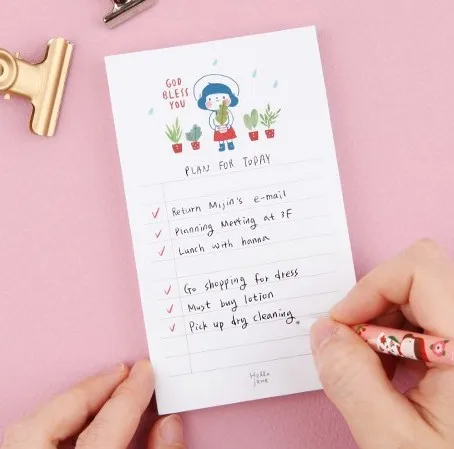 1 Pcs Kawaii Cute Girl Dogs Memo Pads Planner Notepad School Office Supply Student Stationery |
