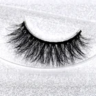 Высококачественные модные 3D натуральные норковые ресницы, естественные, крест-накрест, Черные Накладные ресницы ручной работы, фальшивая красота, для макияжа глаз, 1 пара, D107
