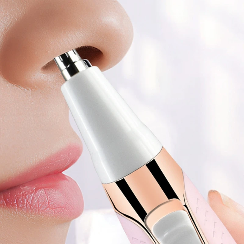 

5 in 1 Nose Hair Trimmer Electric Eyebrow Shaving Removal Cutter Cordless