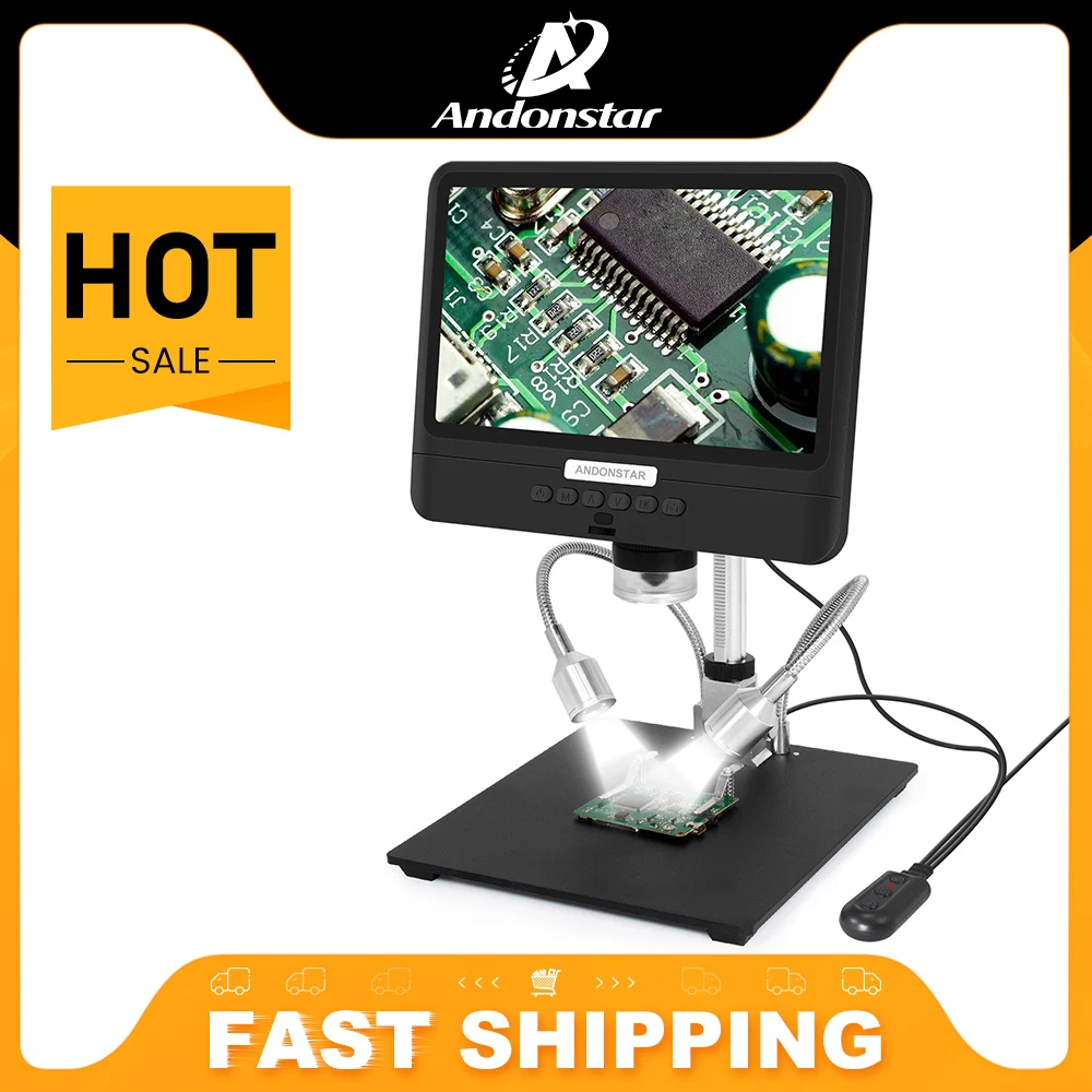Andonstar Hot AD208 USB 3D Digital Microscope For Soldering 1080P HD Screen Portable Use PCB SMD CPU Watch Phone Repair Tool DIY