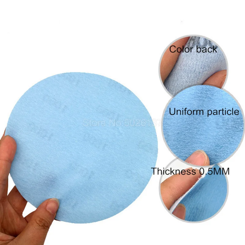 6 дюймовая сверхтонкая пленка шлифовальный диск мягкая водонепроницаемая