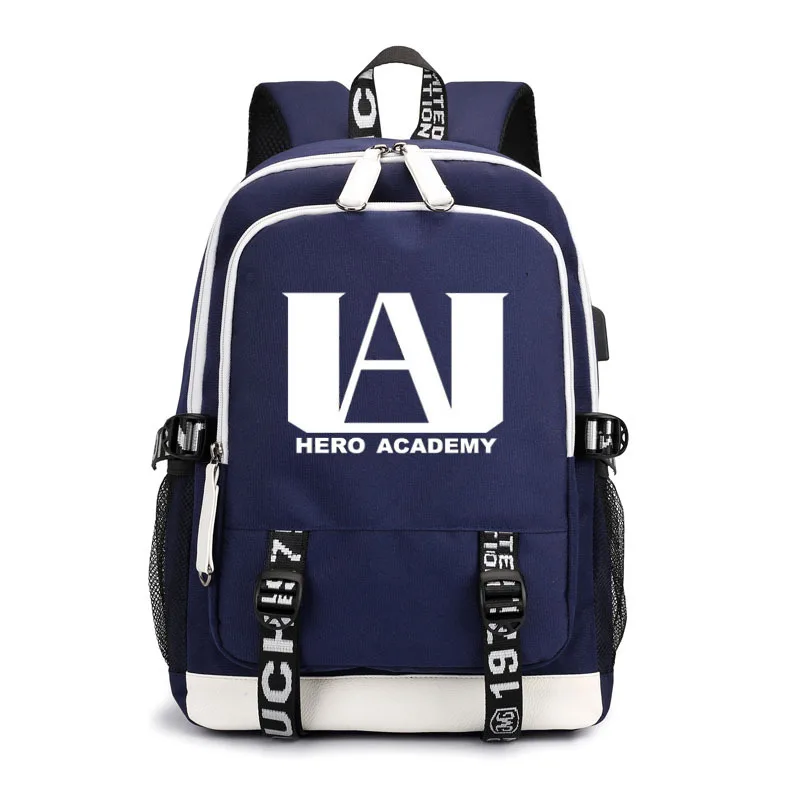 Светящийся рюкзак My Hero академия школьная сумка через плечо для студентов Сумка с