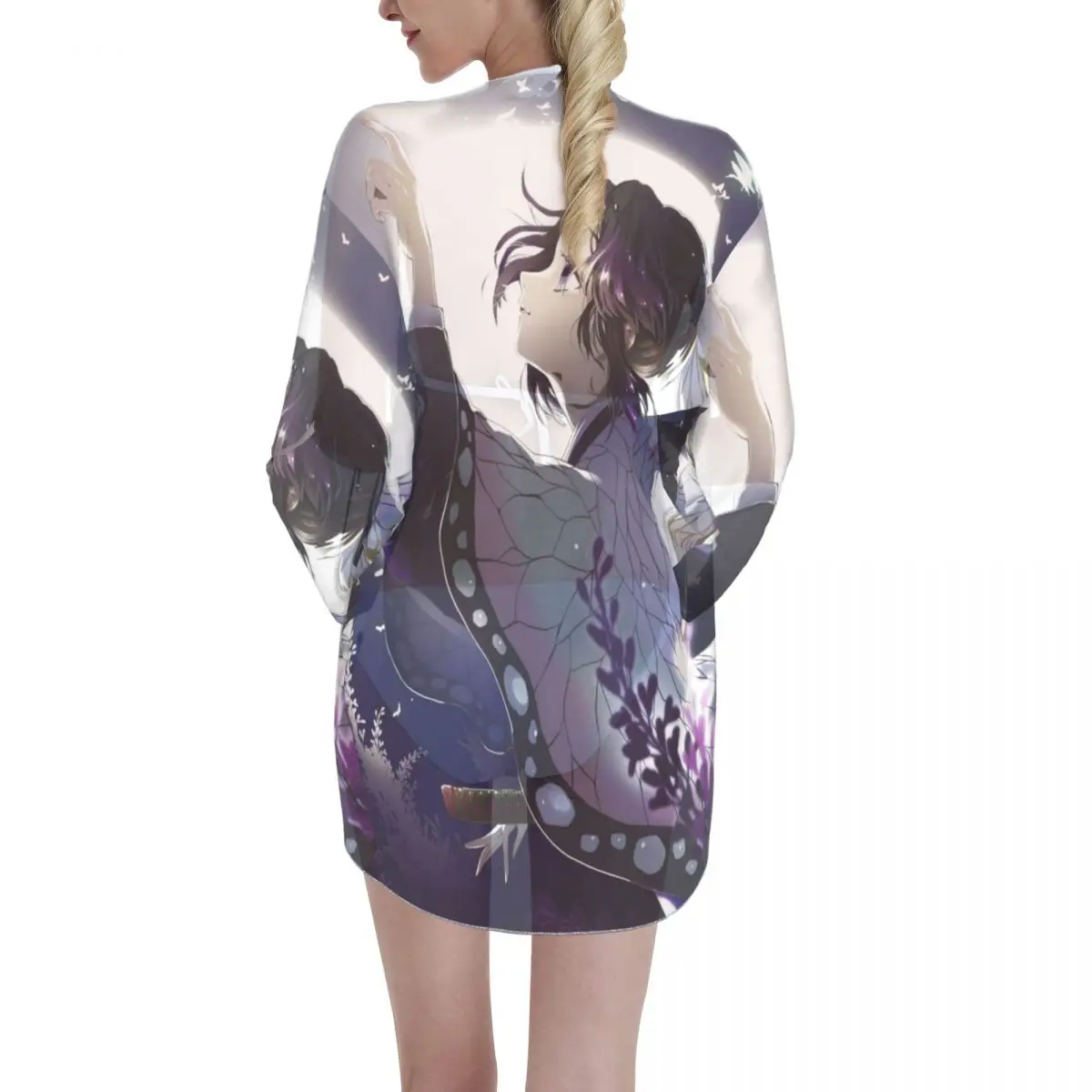 

Ladies summer beach Ladies kimono cardigan outer cover with Ladies kimono cardigan sunscreen blouse, swimsuit blouse