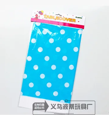 1 шт. товары для дома мультяшный стол вечевечерние цветные точки биоразлагаемые