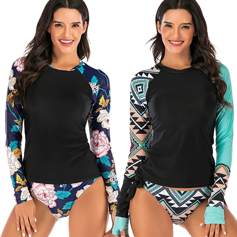 Спортивные Купальники-танкини женские купальники 2020 женский купальный костюм из