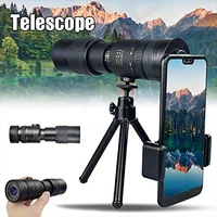 4k 10 300x40mm super telephoto zoom monocular telescope with bak4 prism lens for beach travel outdoor activities sports