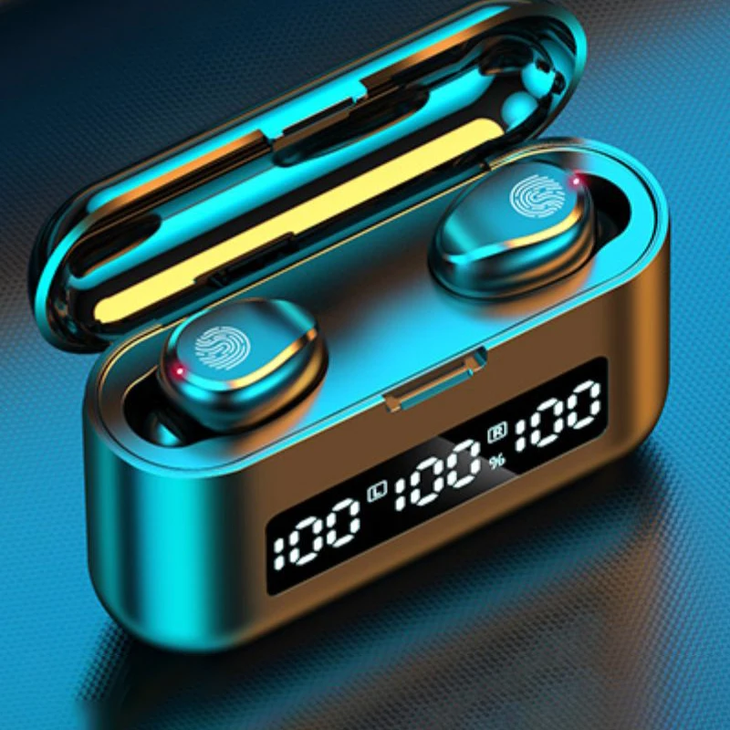 

Wireless Headphones Bluetooth Earphone V5.1 LED Charging Box 22000Mah Power Bank Deep Bass Stereo Mini Earbuds Headsets W/Mic