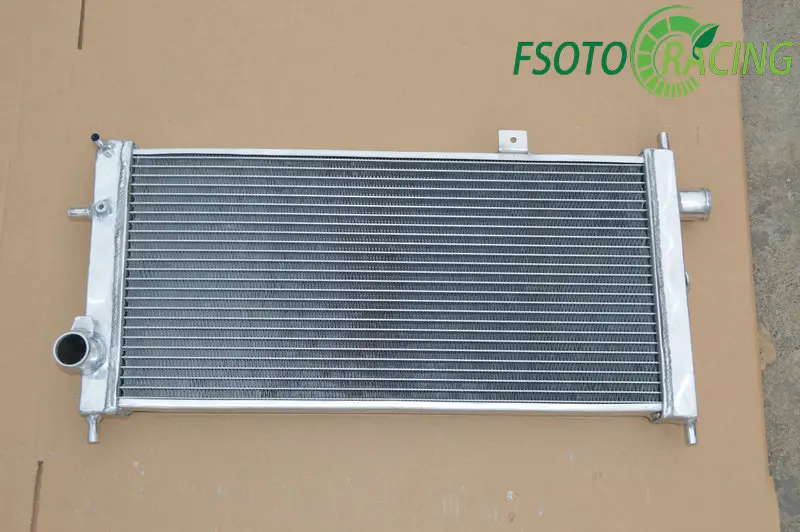 Алюминиевый гоночный радиатор для Opel Corsa A Vauxhall Nova GTE GSi 2 0 16v Turbo MT 1 6L 1983-1993 85 86 87 88 89 90