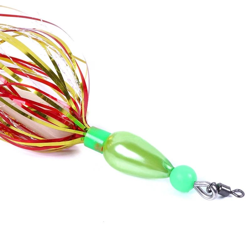 2 шт./компл. рыболовные приманки Светящиеся кальмары джиг Крючки с поворотной