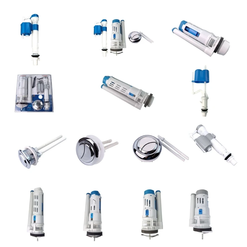 Впускной клапан для резервуара унитаза сменные комплекты замены двухрежимный