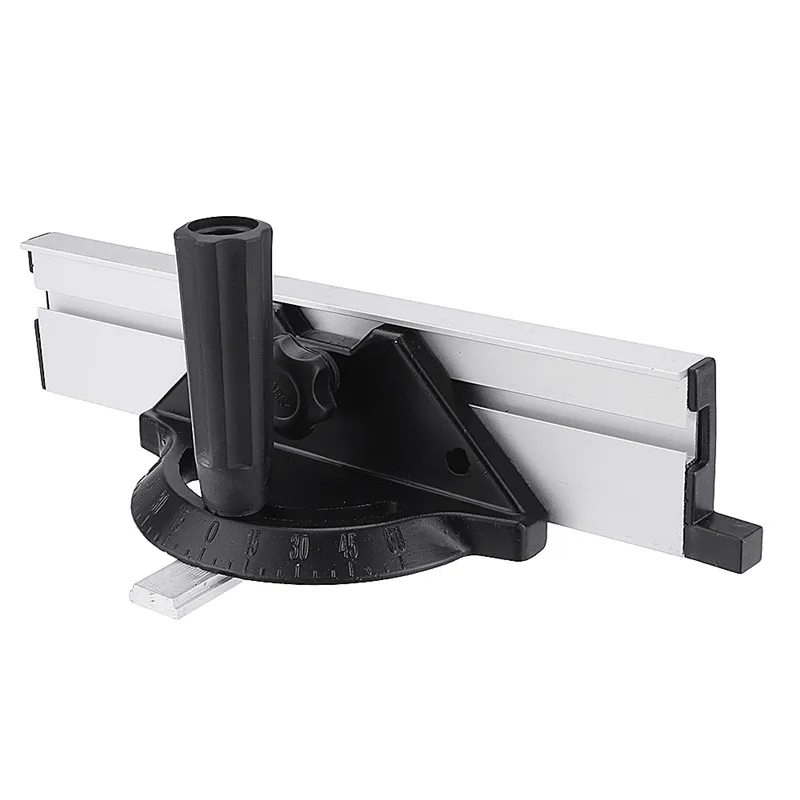

Miter Gauge Carpentry Push Rod Angle Ruler Table Saw Ruler Woodworking Tool Adjustable Flip Stop
