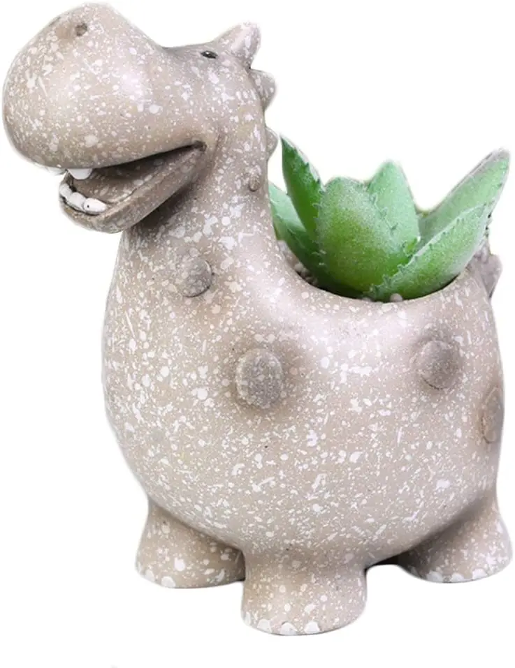 Горшок для растений милый горшок суккулентов в виде животных цветочный Декор