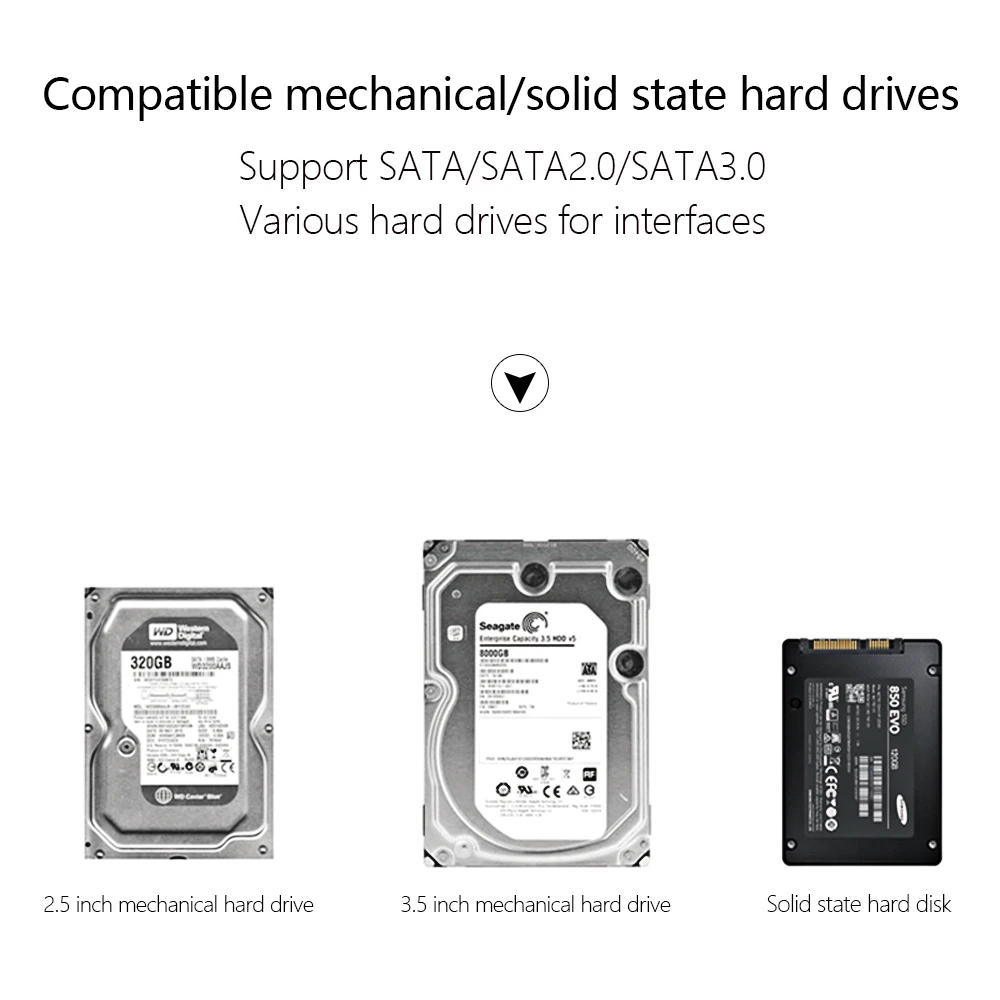 USB 3 0 SATA кабель к адаптер для 2 5 &quotи 5&quot SSD HDD внешний жесткий диск конвертер| |