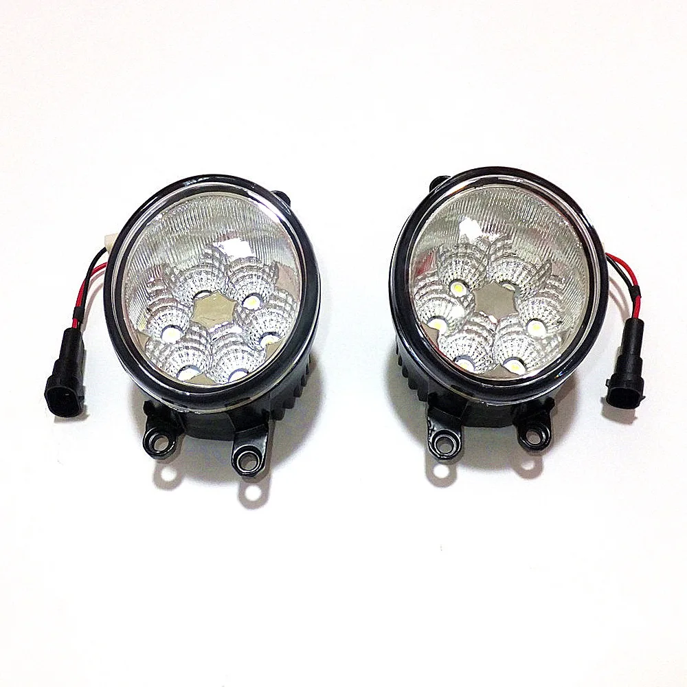 

July King 18W 6500K 6LEDs LED Daytime Running Lights LED Fog Lamp case for Scion tC 2011-2013, over 1260LM/pc