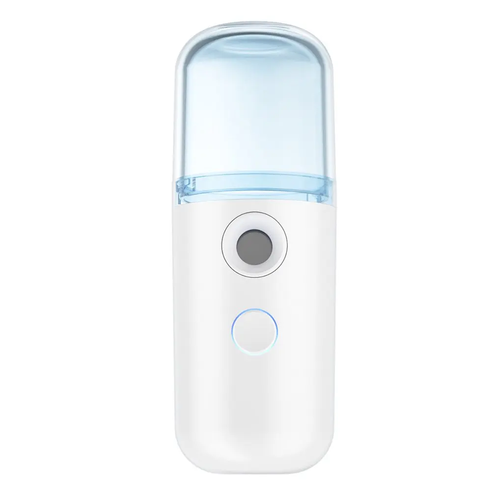 

Mini Portable USB Rechargeable Nano Mister Humidifier Cooling Mist Face Humidifier Spray Hydrating Alcohol Spray Humidifier