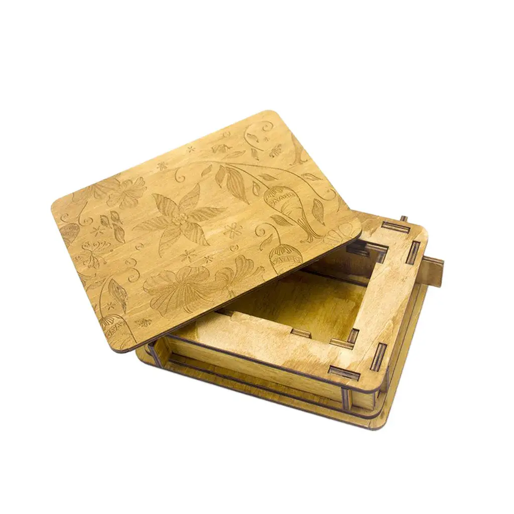 

Wooden Puzzle Toys Educational Game Box Toys Brain Game for Children Adult