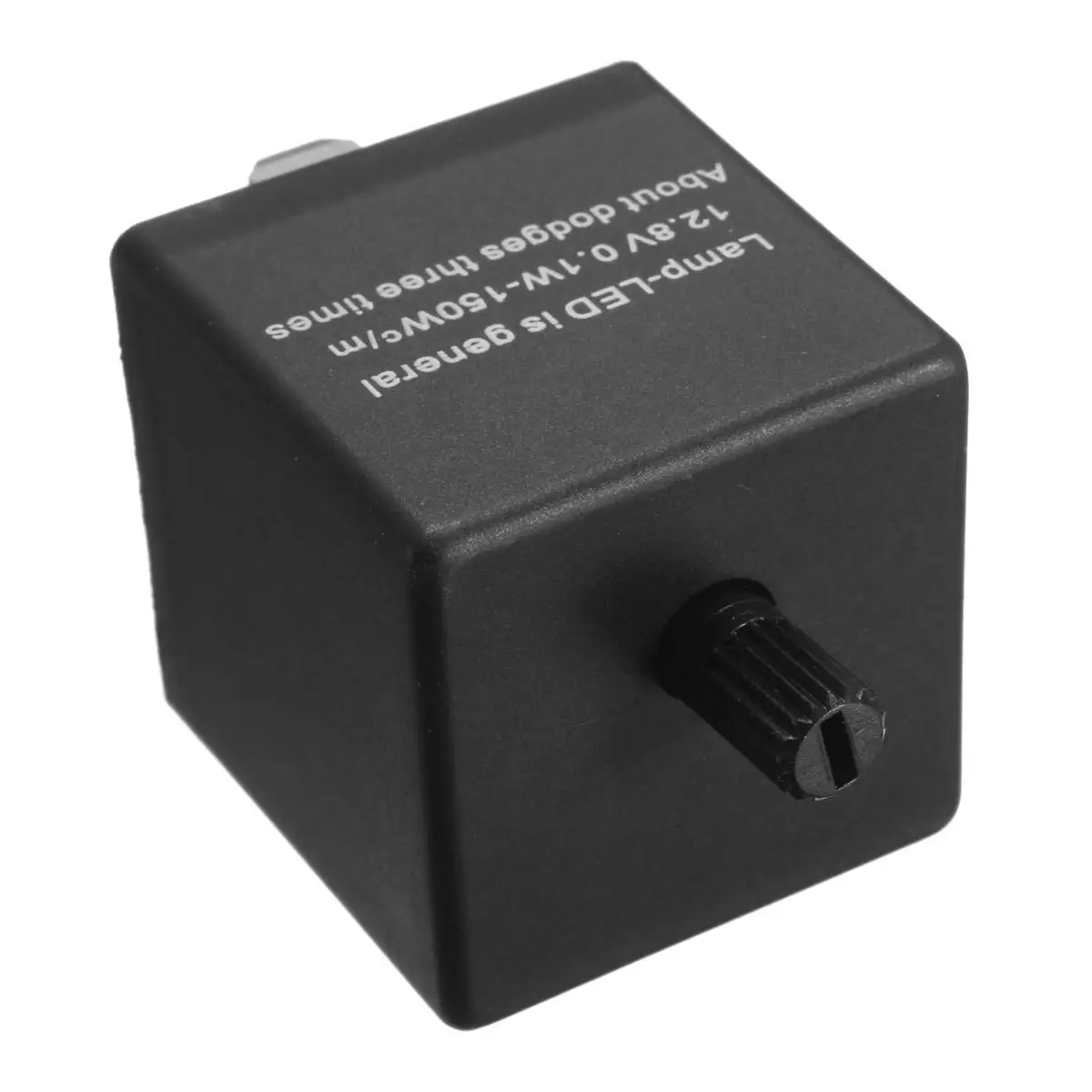 

3pins Car Motorcycle LED Flasher Relay 12V Universal Electronic Adjustable Freauency LED Turn Signal Light Blinker Flasher Relay