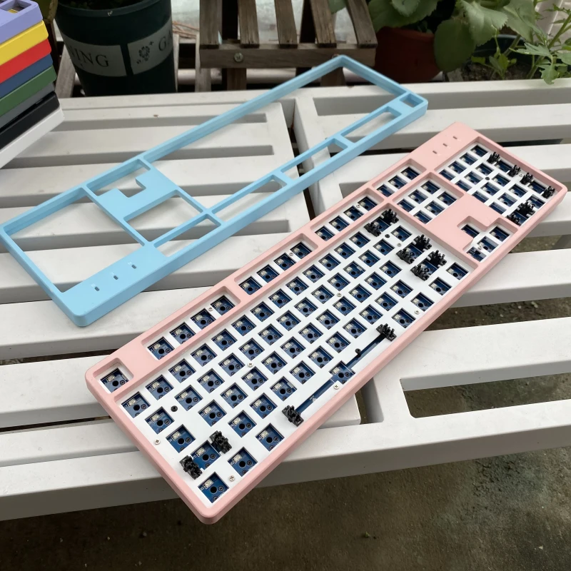Механическая клавиатура 87 104 раскладка ABT Горячая замена Type-c RGB PCB цветной