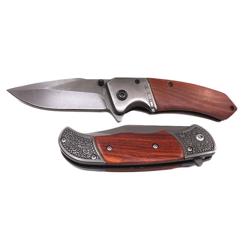 Складной нож из нержавеющей стали искусственный тактический карманный для