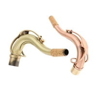 brass copper tenor saxophone bend neck sax woodwind instrument replacements durable parts diy