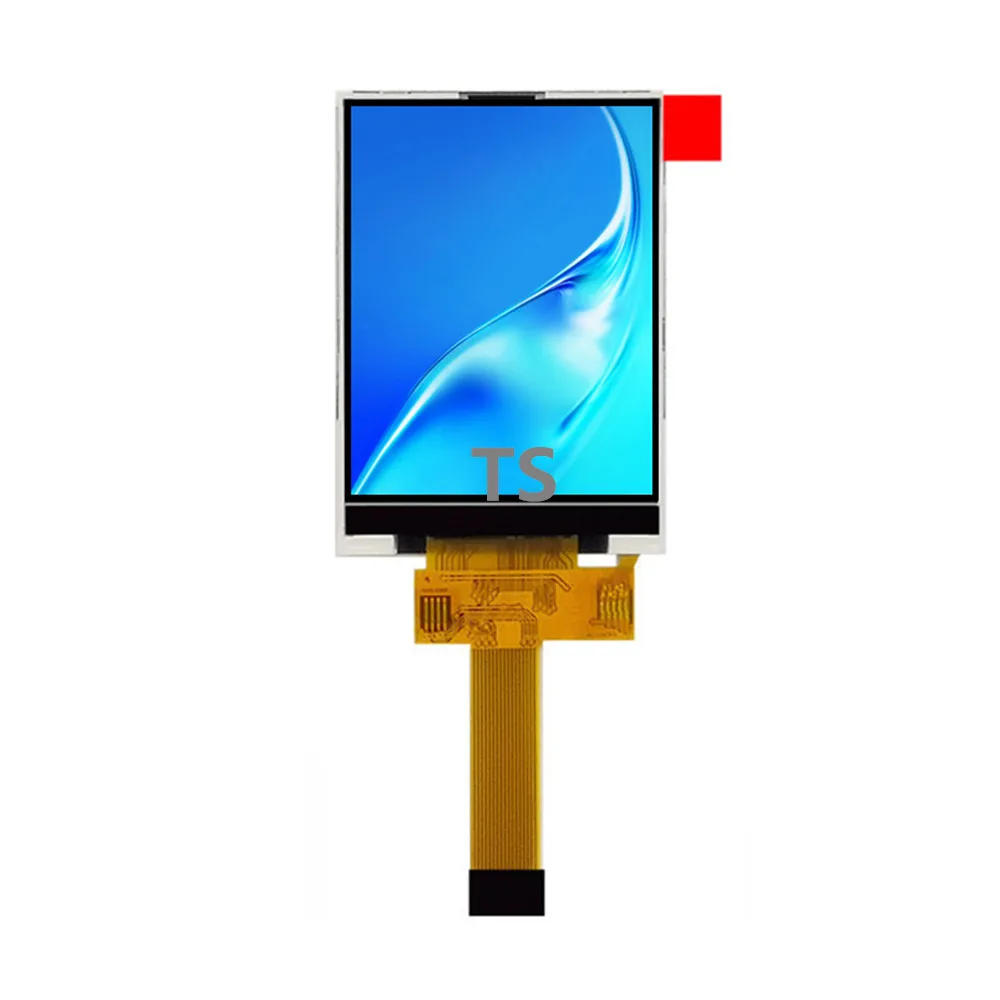 Вставной Тип 2 4 дюймов SPI серийный lcd сенсорный ILI9341 18pin 0 5 мм picch 240X320 TFT цветной