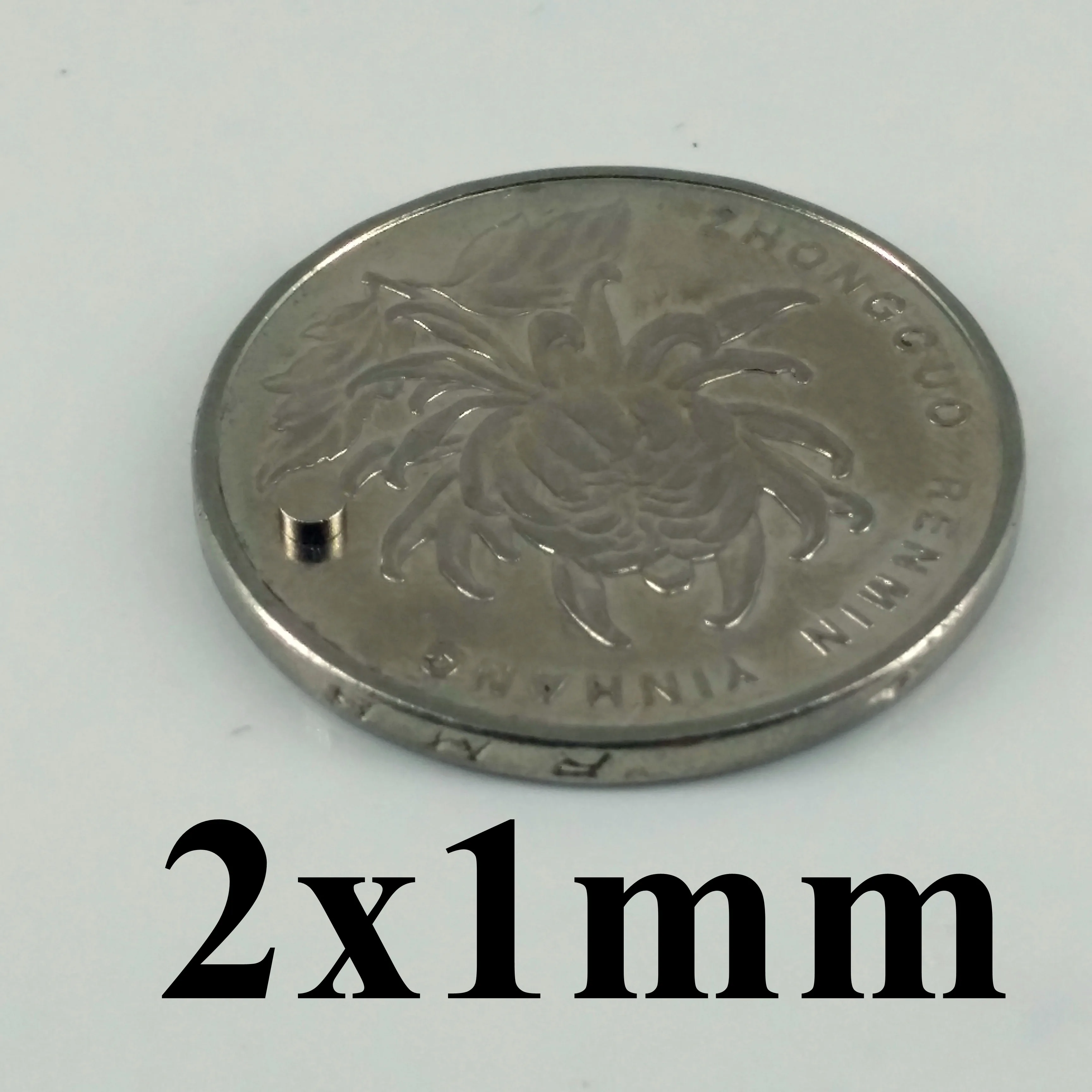 Неодимовый магнит 2x1 мм 200 шт Сильные Редкоземельные круглые промышленные магниты