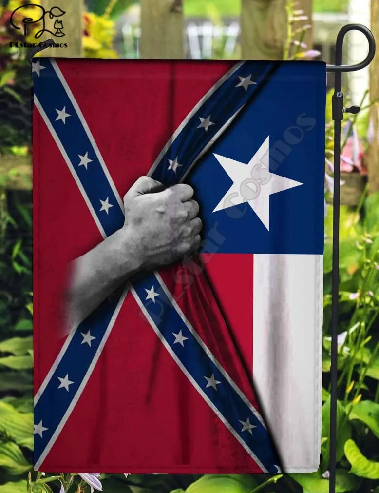 Флаг со звездами и полосками флаг домика Садовый белый простой термоперенос