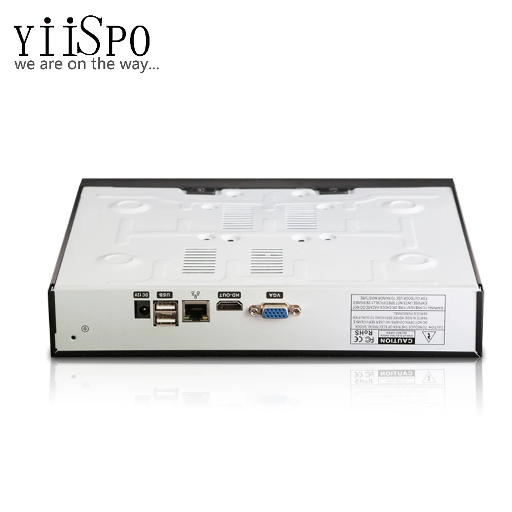 YiiSPO 1080P 4CH CCTV NVR для IP-камеры обнаружения движения ONVIF H.264 HDMI выход P2P 2.0MP HD phone view Xmeye |