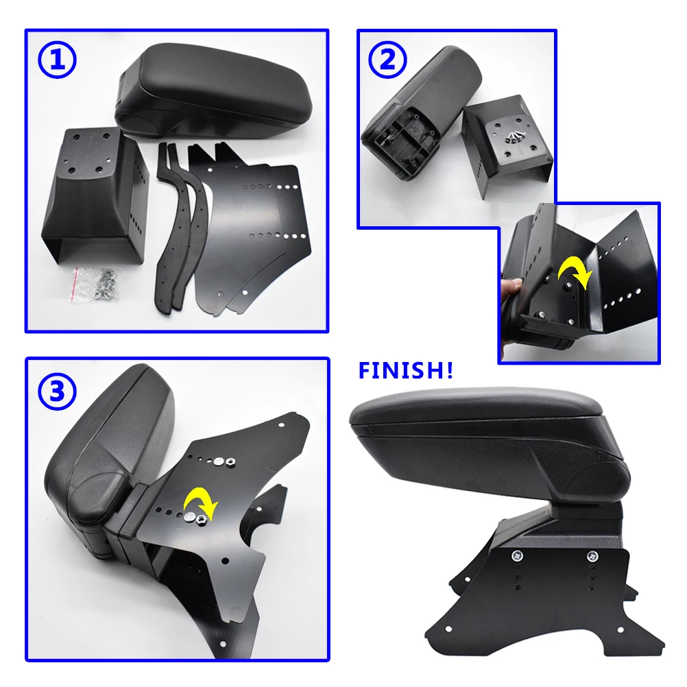 Универсальный Регулируемый автомобильный подлокотник для кемпера фургона