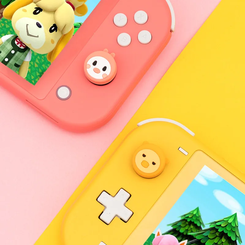 Cute Bear Cat Thumb Grips For Nintendo Switch Joystick Cover Shell JoyCon Handle Case Rocker Cap Accessories | Электроника