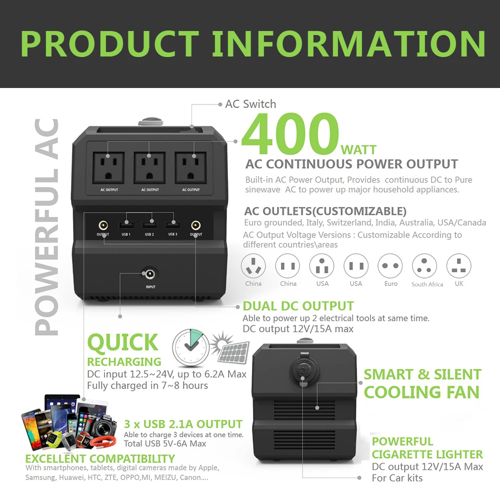 Популярная домашняя портативная электростанция для зимнего сезона