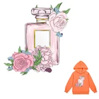 Новые парчи de planchado para ropa con parche de Perfume Diy rayas para Pegatinas de transferencia de calor de vinilo termo con