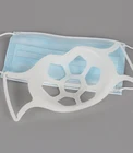 3D опорный кронштейн для маски для рта, вспомогательное оборудование для дыхания, антипригарная губная помада, Водонепроницаемая силиконовая маска, внутренний кронштейн для подушки